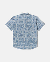 Frame Short Sleeve Shirt - Vintage Navy | RVCA on sale