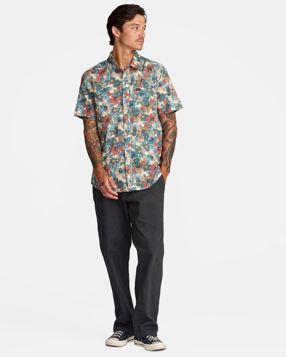 Botanical Short Sleeve Shirt - Ceramic | RVCA near me