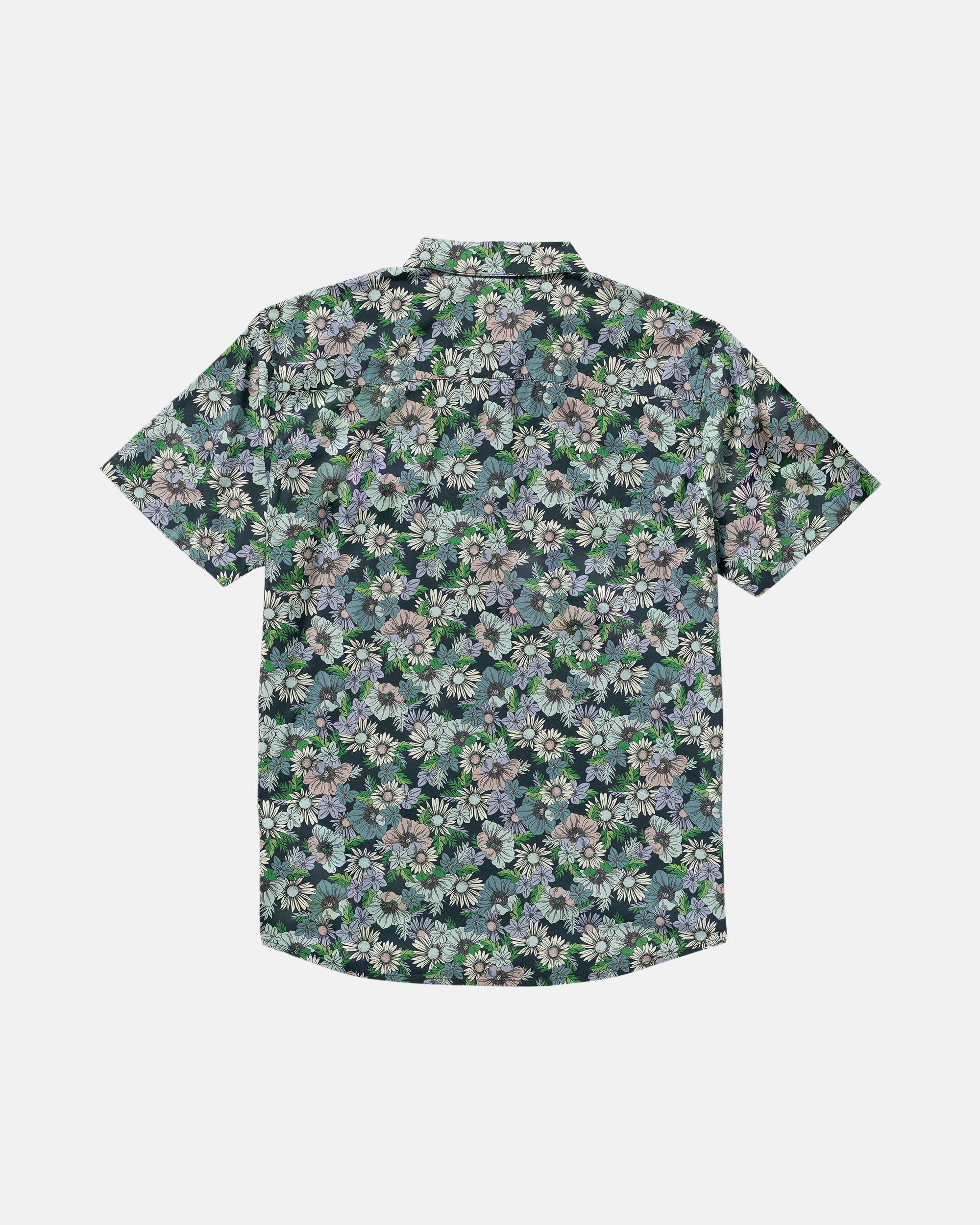 Botanical Short Sleeve Shirt - Garage Blue | RVCA online