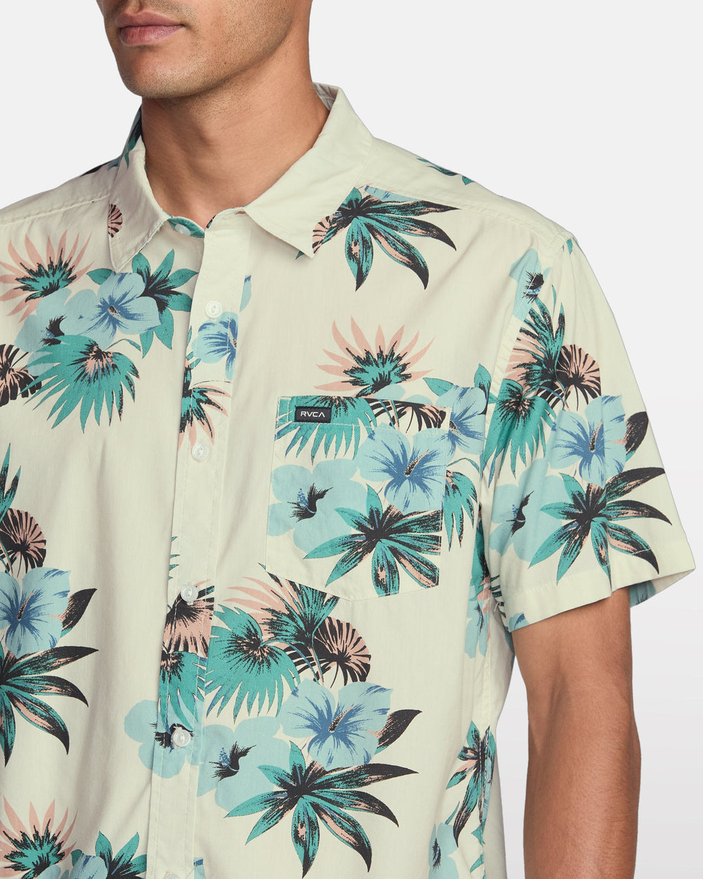 Botanical Short Sleeve Shirt - Light Khaki | RVCA US