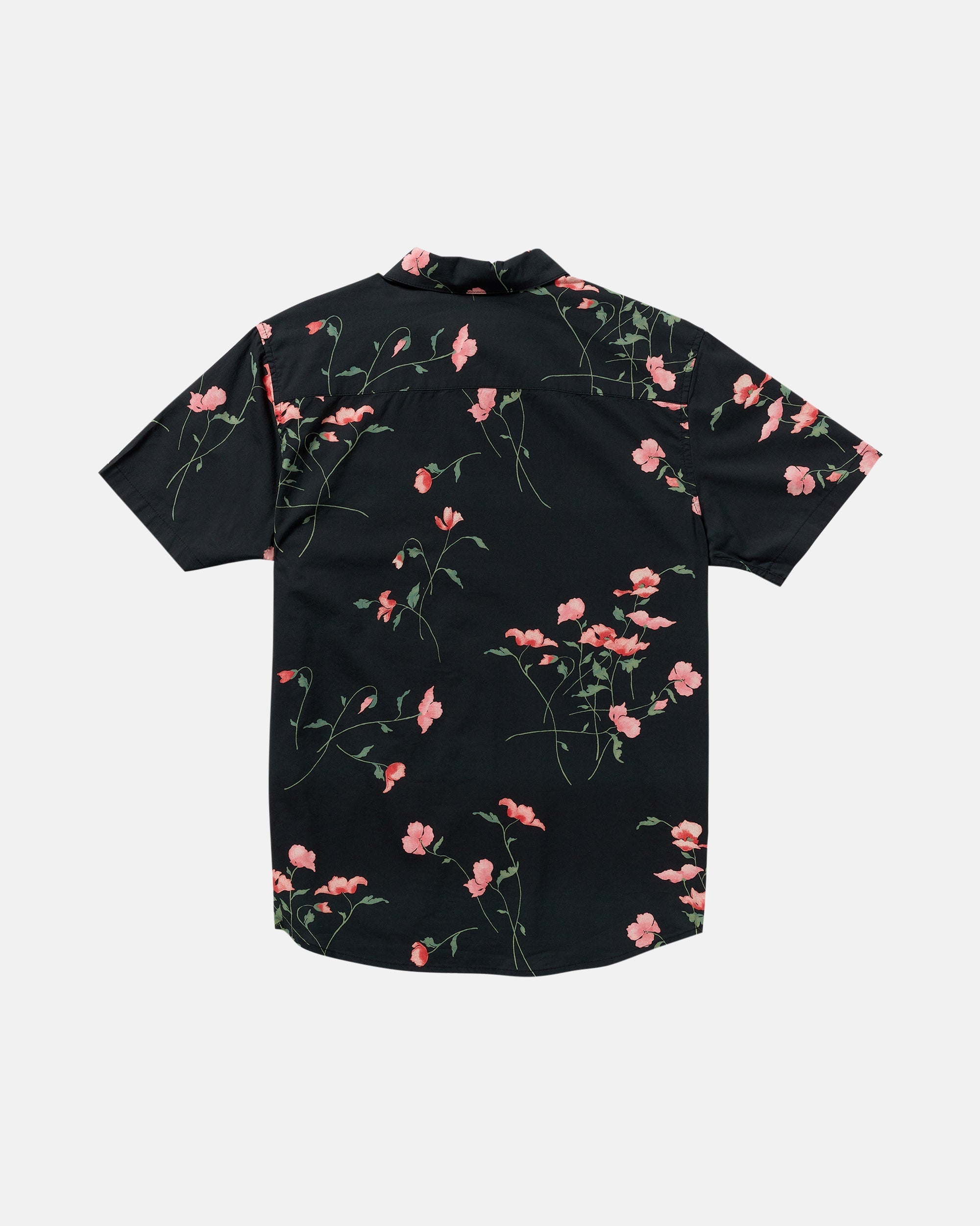 Botanical Short Sleeve Shirt - Pirate Black | RVCA online