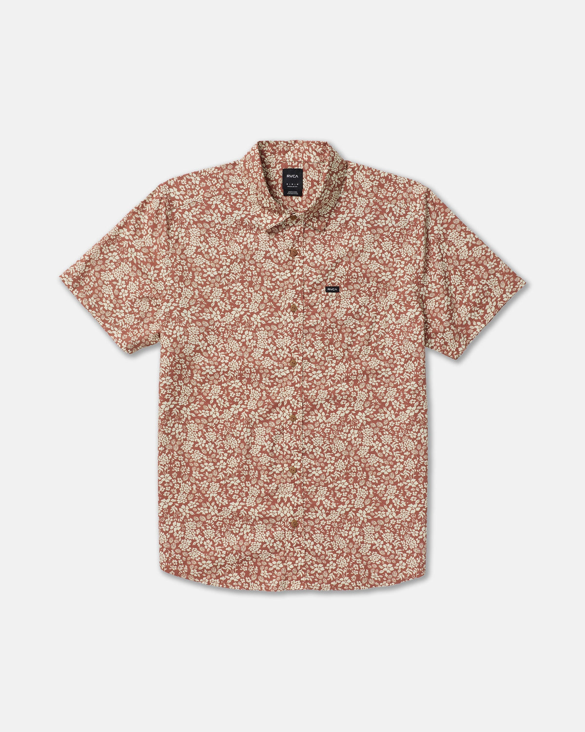 Botanical Short Sleeve Shirt - Rawhide | RVCA discount