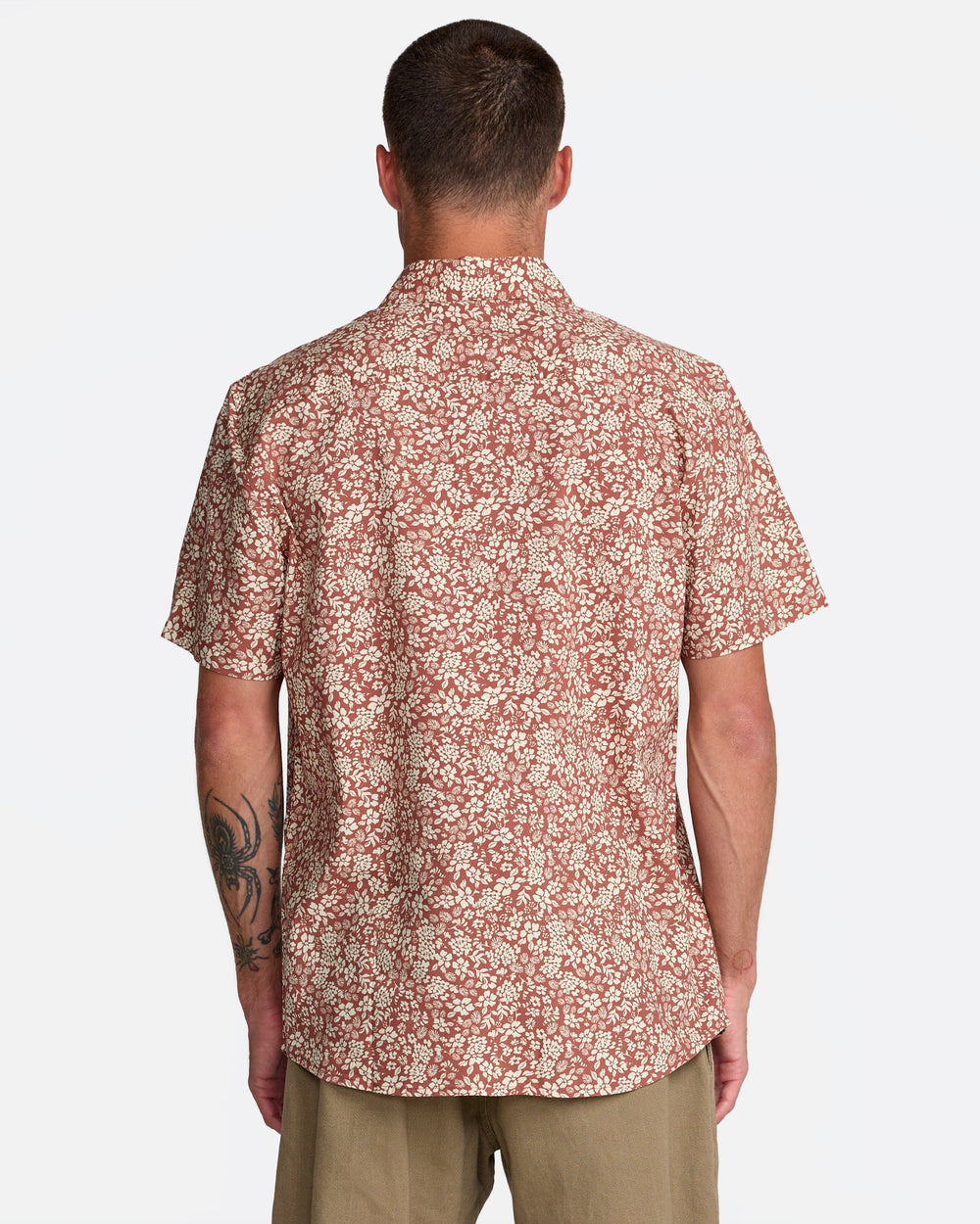 Botanical Short Sleeve Shirt - Rawhide | RVCA discount