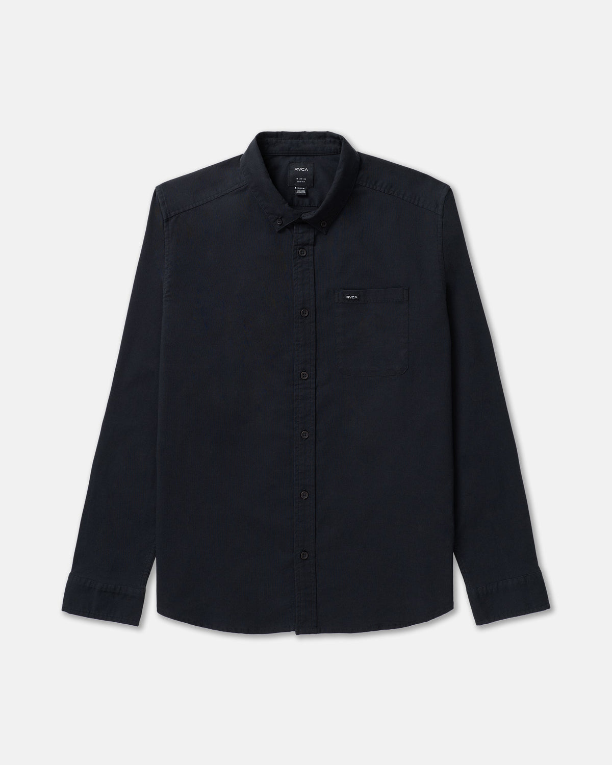 That'll Do Stretch Long Sleeve Shirt - Black | RVCA online