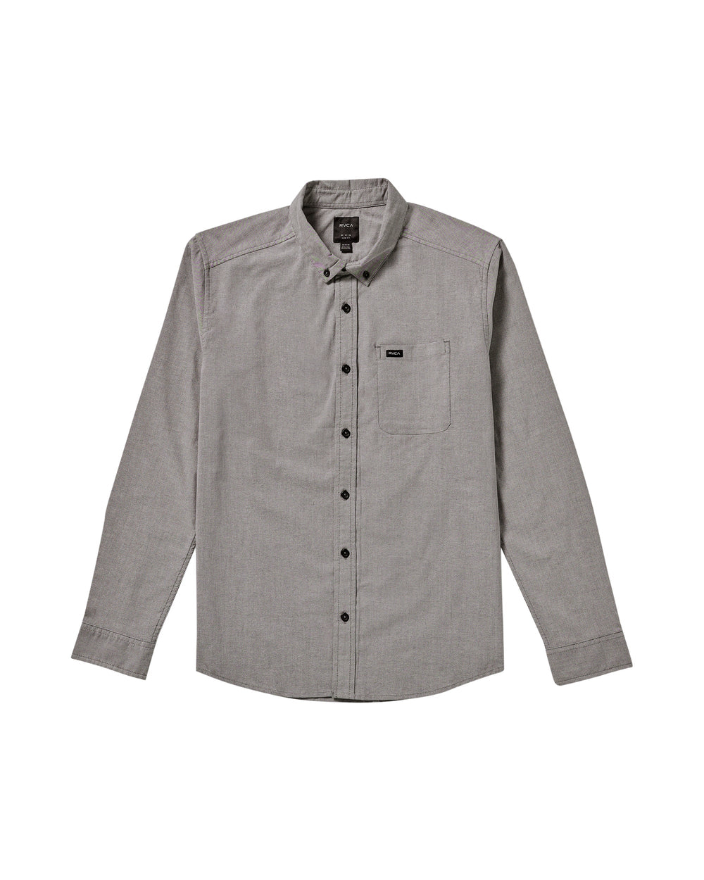 That'll Do Stretch Woven Long Sleeve Shirt - Pavement | RVCA for sale