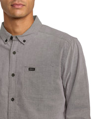 That'll Do Stretch Woven Long Sleeve Shirt - Pavement | RVCA for sale
