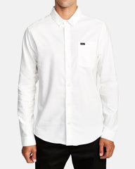 That'll Do Stretch Long Sleeve Shirt - White | RVCA near me