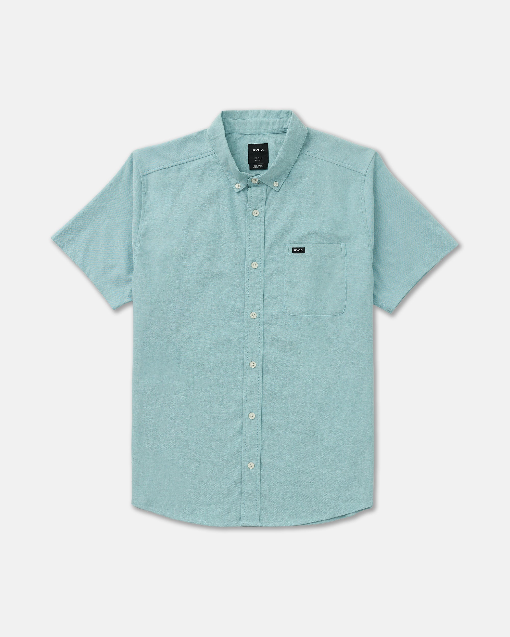That'll Do Stretch Short Sleeve Shirt - Deep Teal | RVCA outlet