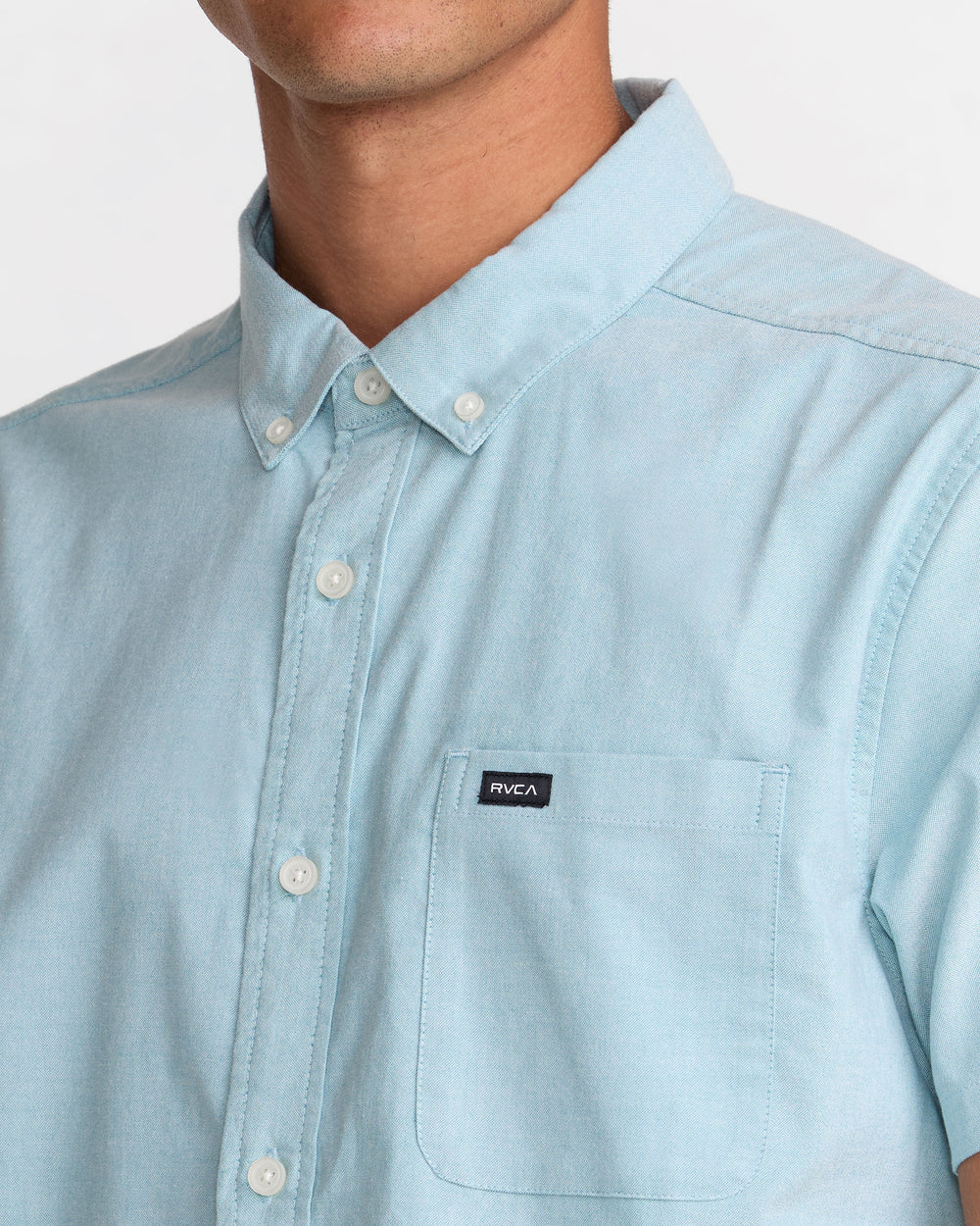 That'll Do Stretch Short Sleeve Shirt - Deep Teal | RVCA outlet