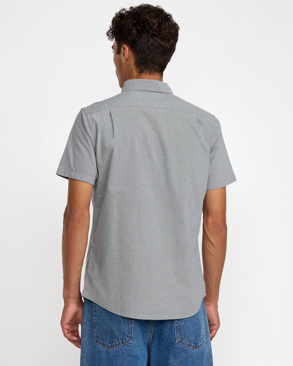 That'll Do Stretch Stretch Short Sleeve Shirt - Garage Blue | RVCA outlet