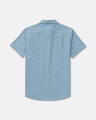 That'll Do Stretch Short Sleeve Shirt - Oxford Blue | RVCA discount