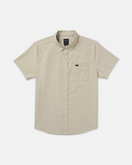 That'll Do Stretch Short Sleeve Shirt - Vintage Khaki | RVCA US