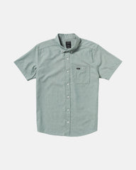 That'll Do Dobby Short Sleeve Shirt - Balsam Green | RVCA online