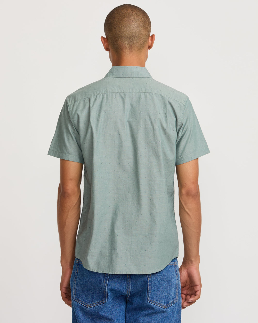 That'll Do Dobby Short Sleeve Shirt - Balsam Green | RVCA online