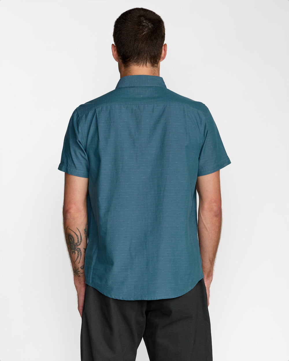 That'll Do Dobby Short Sleeve Shirt - Atlantic | RVCA on sale