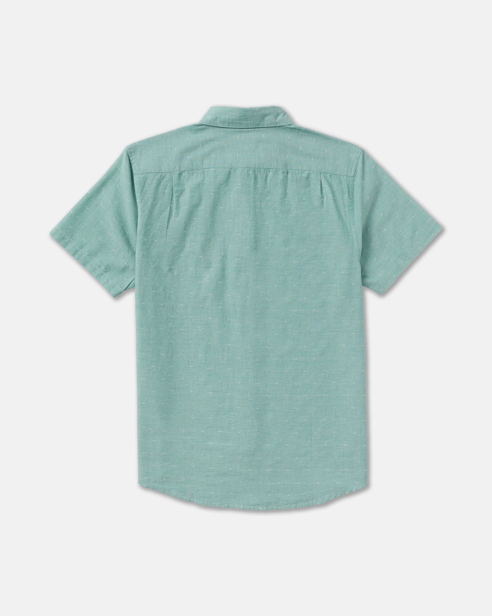 That'll Do Dobby Short Sleeve Shirt - Bottle Green | RVCA US