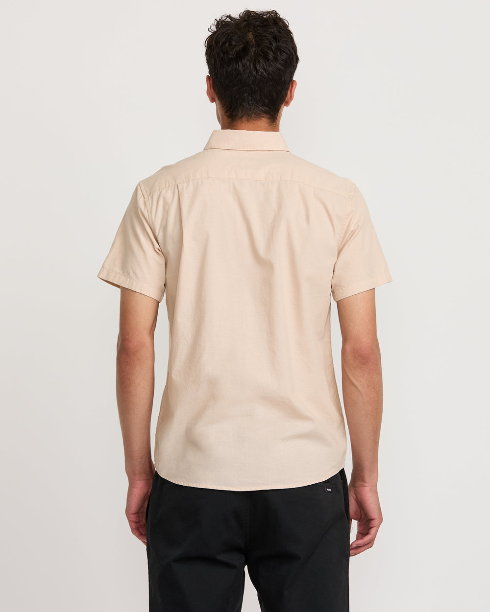 That'll Do Dobby Short Sleeve Shirt - Pale Mauve | RVCA discount