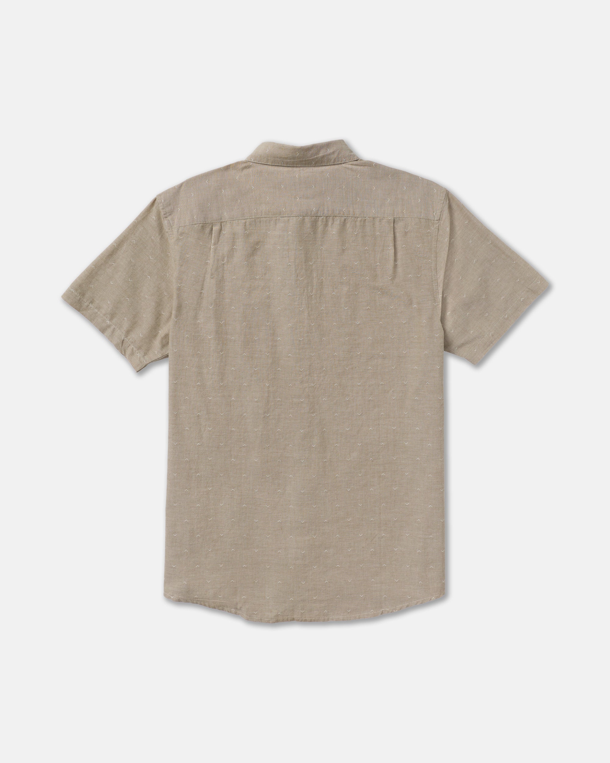 That'll Do Dobby Short Sleeve Shirt - Sand | RVCA for sale