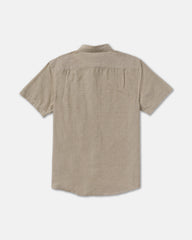 That'll Do Dobby Short Sleeve Shirt - Sand | RVCA for sale