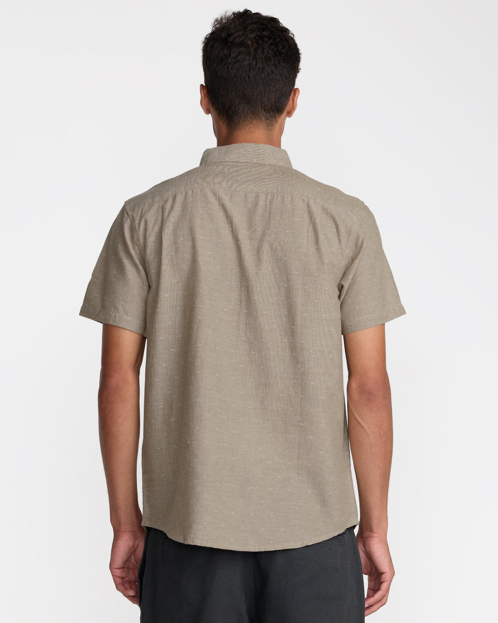 That'll Do Dobby Short Sleeve Shirt - Sand | RVCA for sale