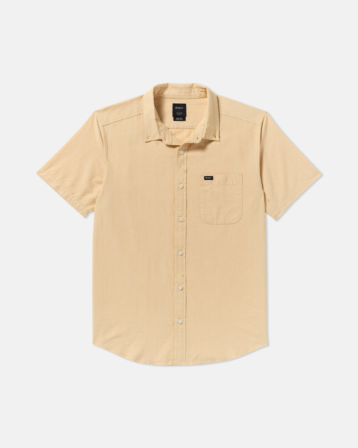 That'll Do Dobby Short Sleeve Shirt - Toasted | RVCA near me