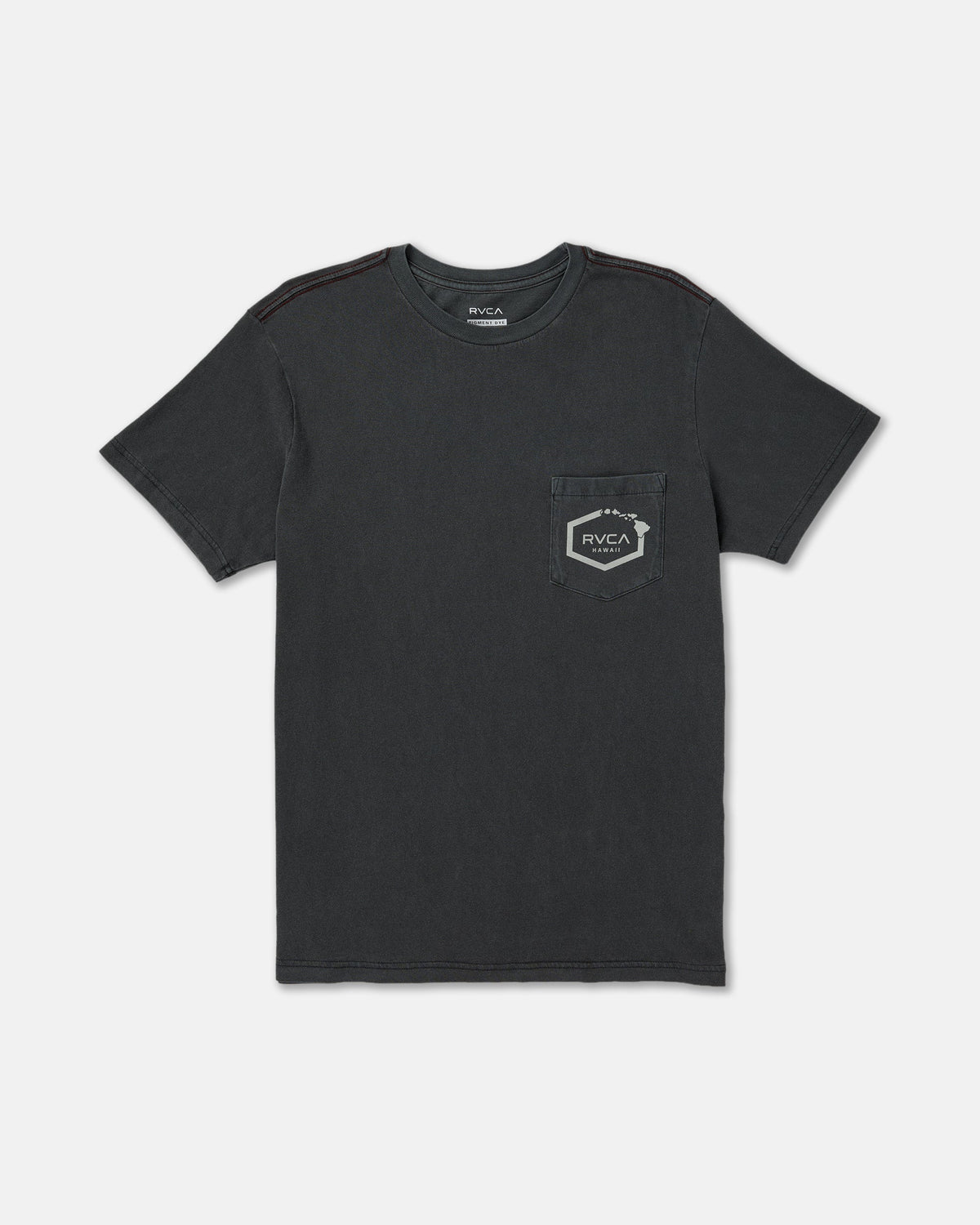 Island Hex Pocket Short Sleeve Tee - Pirate Black | RVCA discount