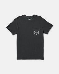 Island Hex Pocket Short Sleeve Tee - Pirate Black | RVCA discount