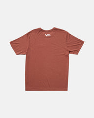 Icon Short Sleeve Tee - Dusty Red | RVCA online