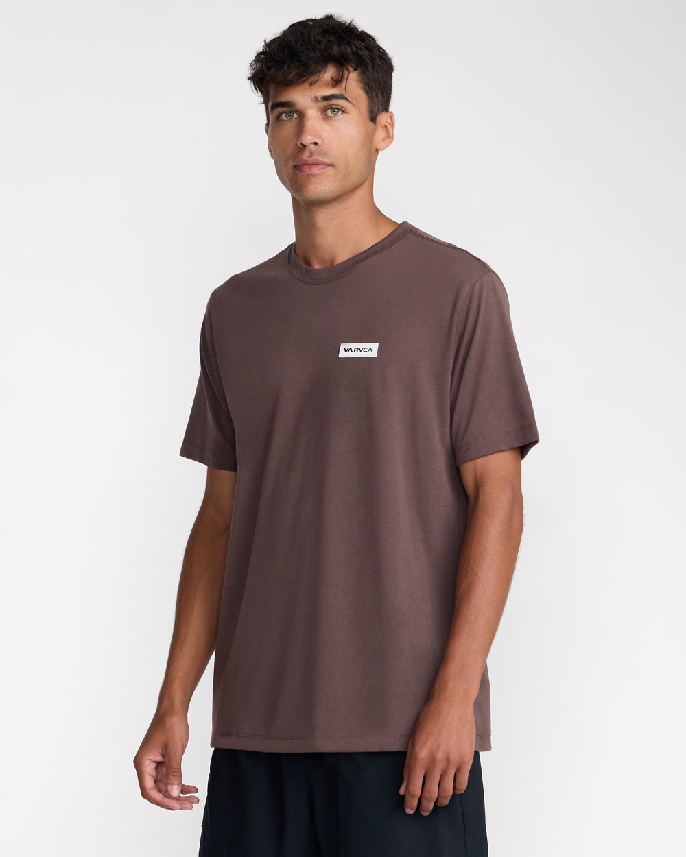 Icon Short Sleeve Tee - Mocha | RVCA near me