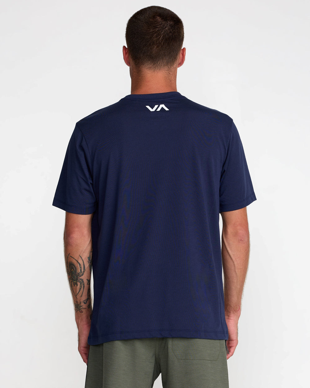 Icon Short Sleeve Tee - Navy Marine | RVCA online