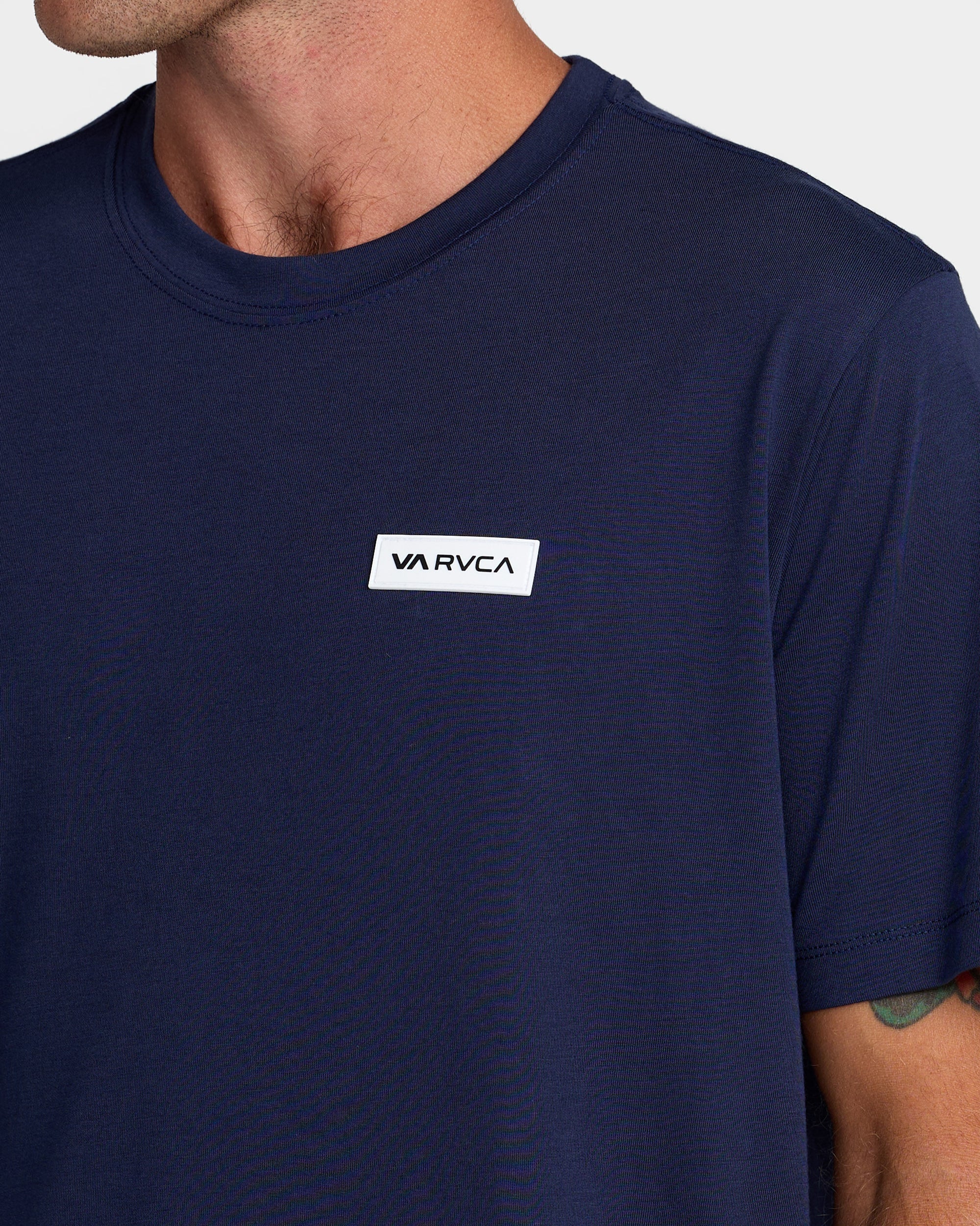 Icon Short Sleeve Tee - Navy Marine | RVCA online