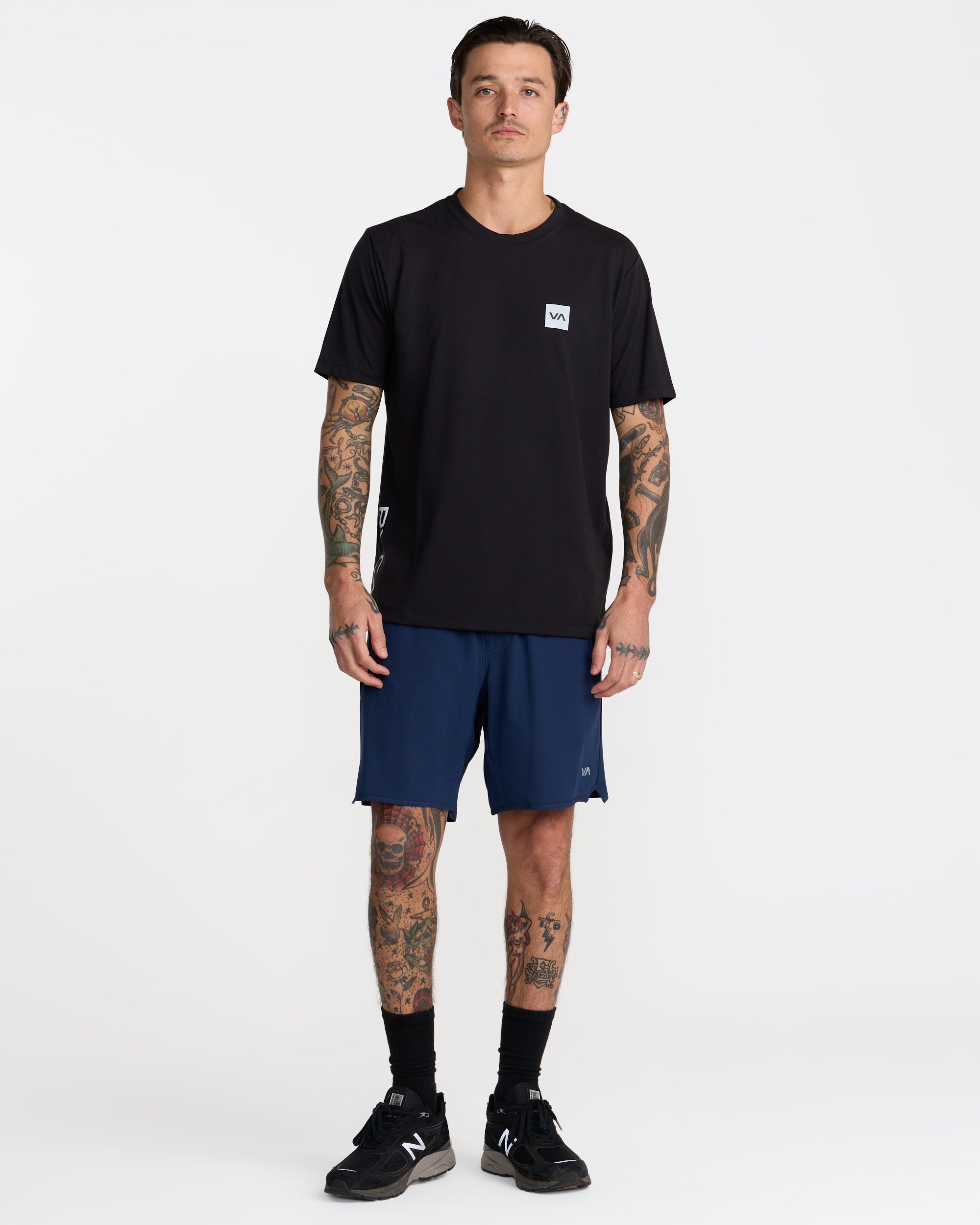 RVCA 2X Short Sleeve Tee - Black | RVCA for sale
