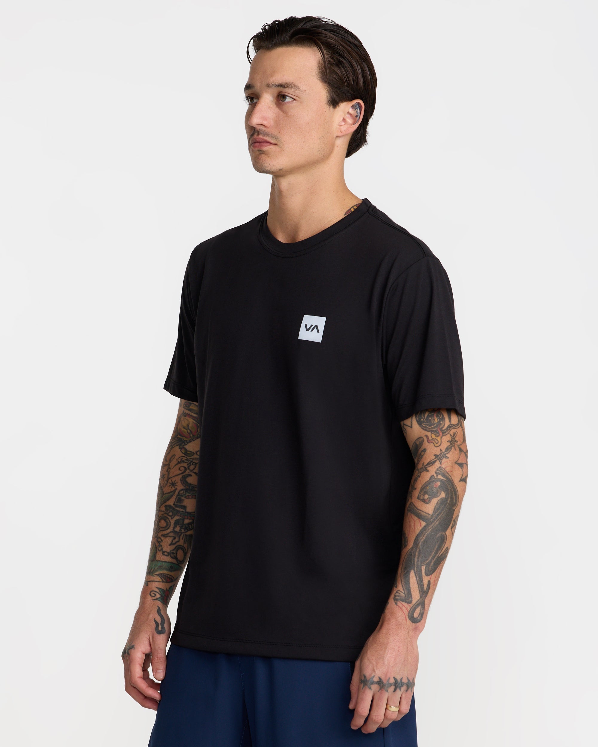 RVCA 2X Short Sleeve Tee - Black | RVCA for sale