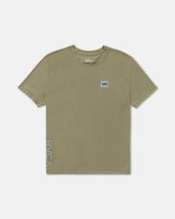 RVCA 2X Short Sleeve Tee - Covert Green | RVCA for sale