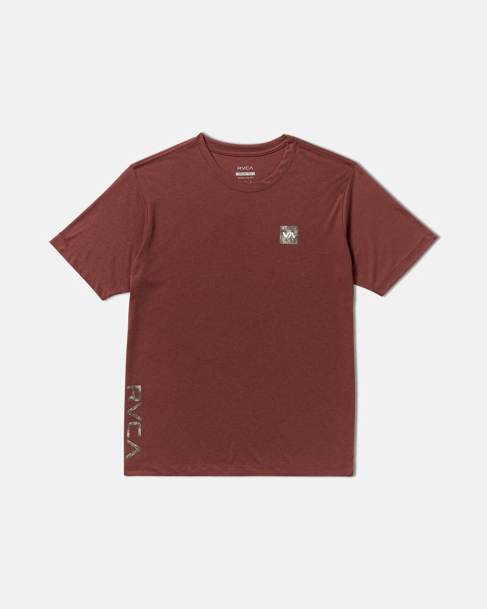RVCA 2X Short Sleeve Tee - Red Earth | RVCA on sale