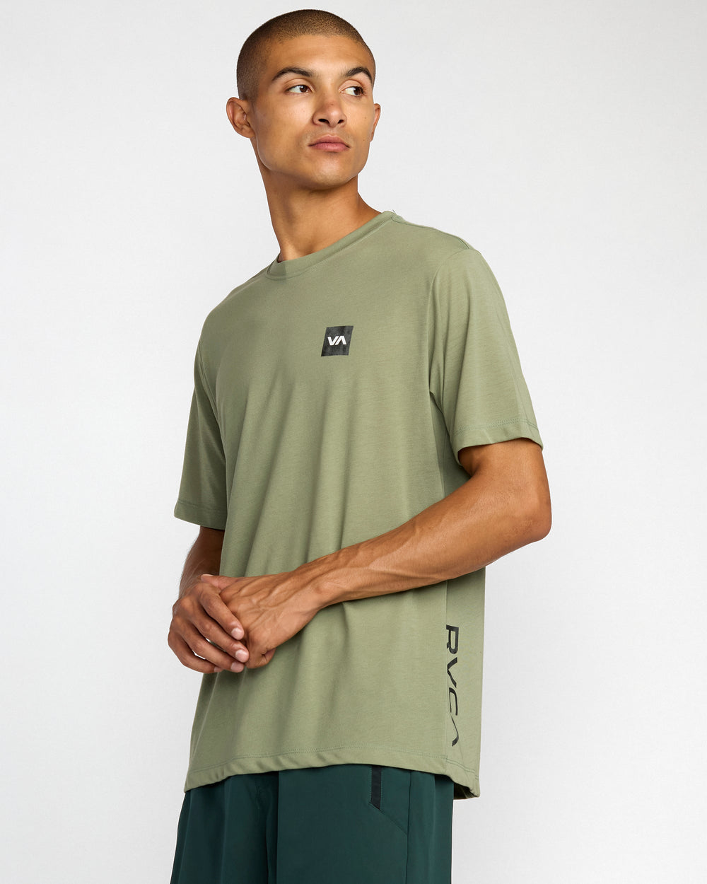RVCA 2X Short Sleeve Tee - Ranger Green | RVCA outlet