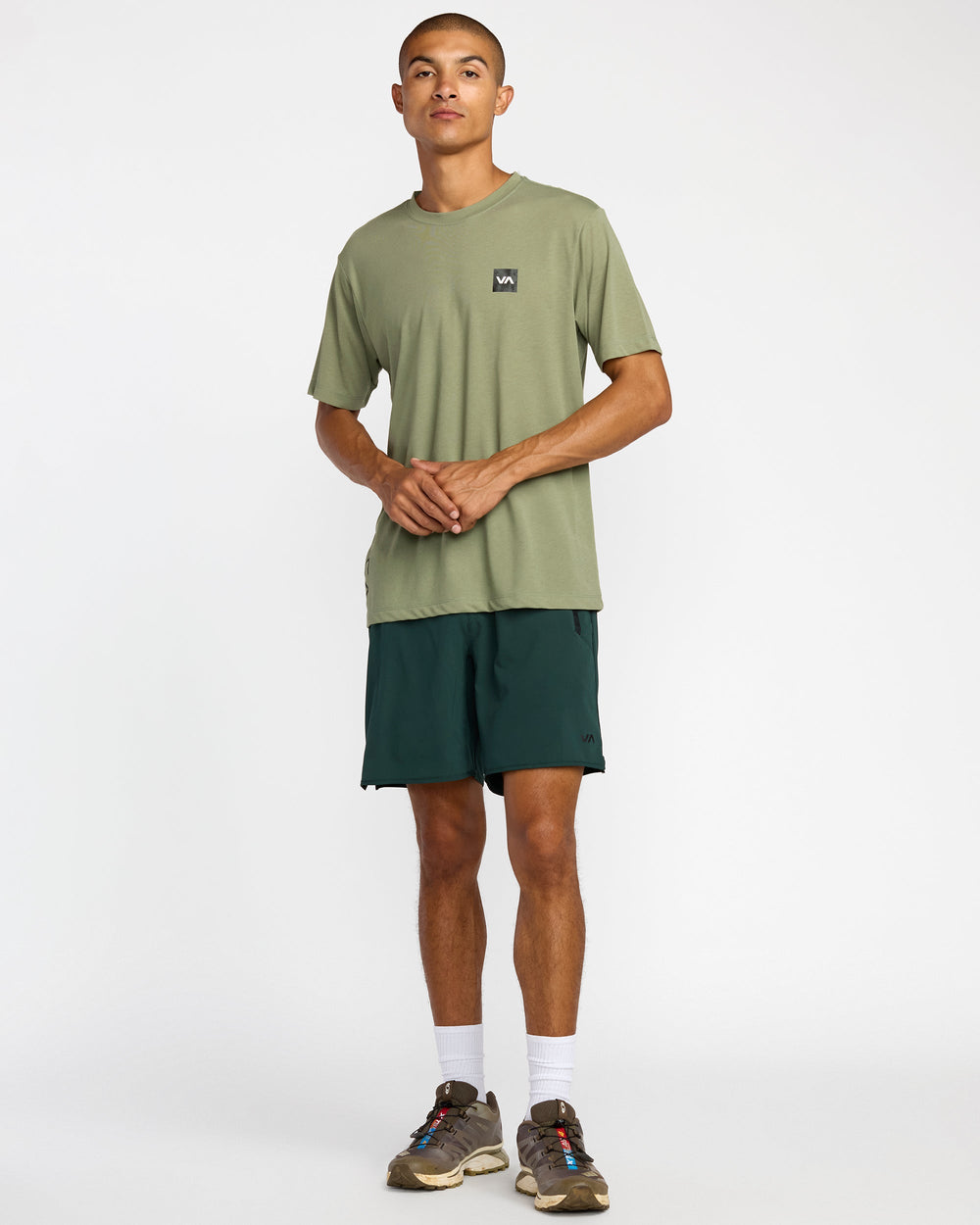 RVCA 2X Short Sleeve Tee - Ranger Green | RVCA outlet