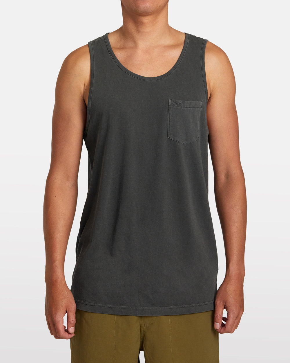 PTC Pigment Tank - Pirate Black | RVCA for sale