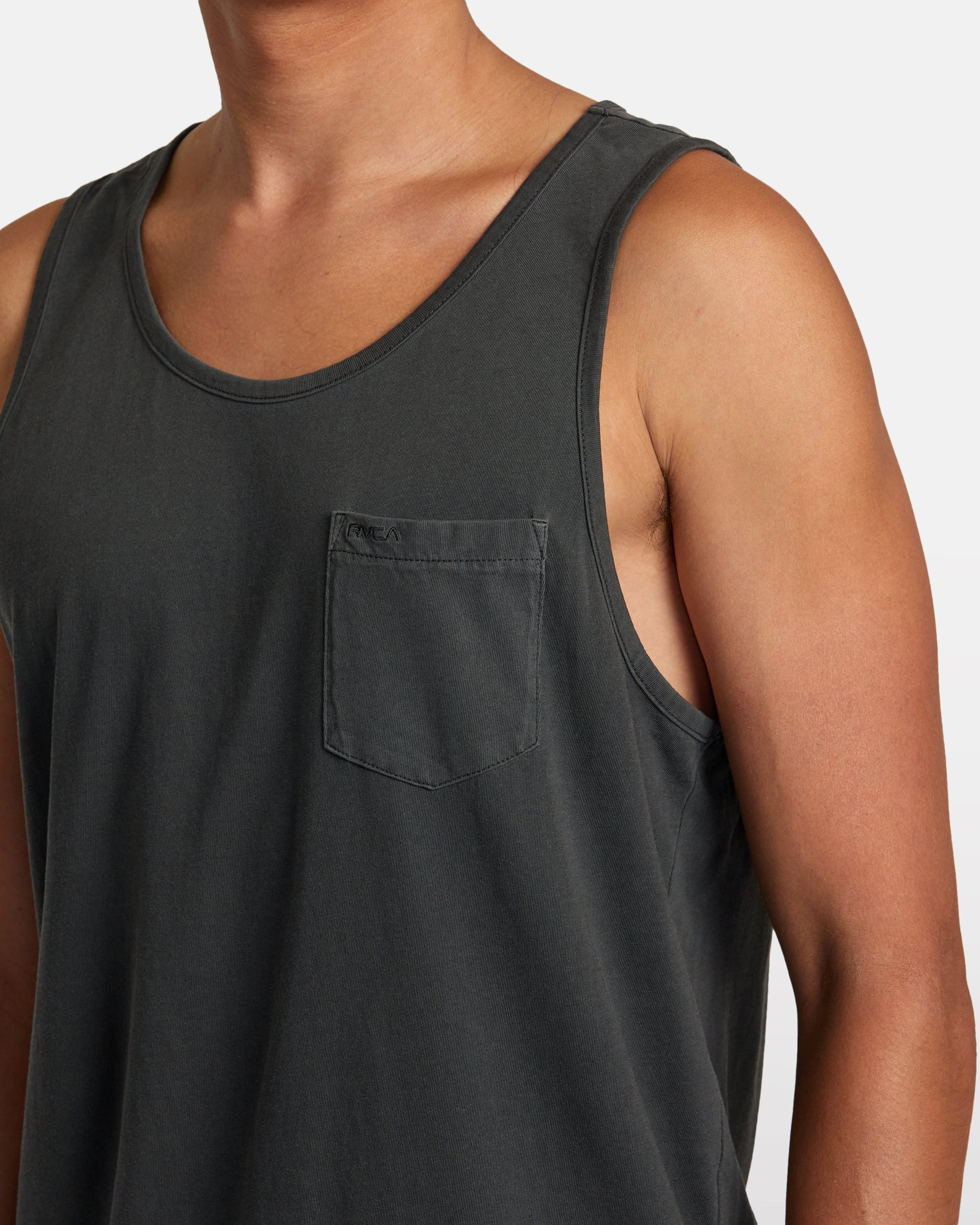 PTC Pigment Tank - Pirate Black | RVCA for sale