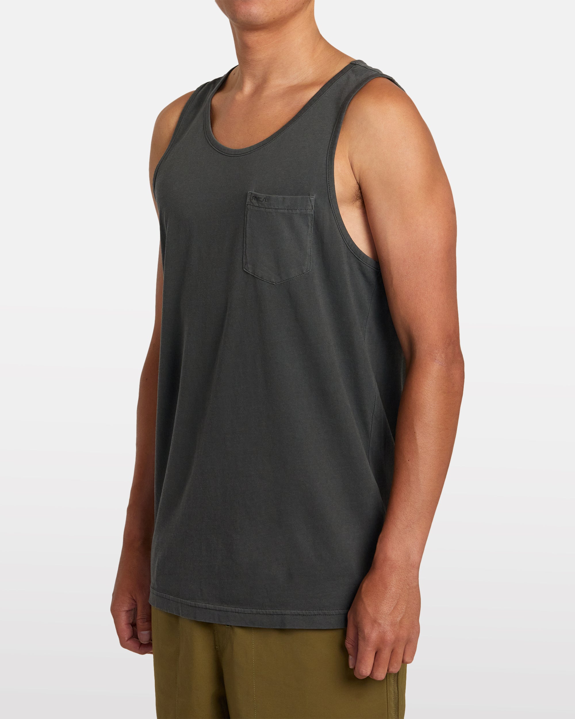 PTC Pigment Tank - Pirate Black | RVCA for sale
