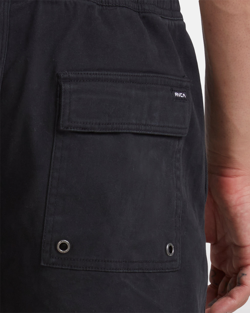 Escape Elastic Short - Black | RVCA near me