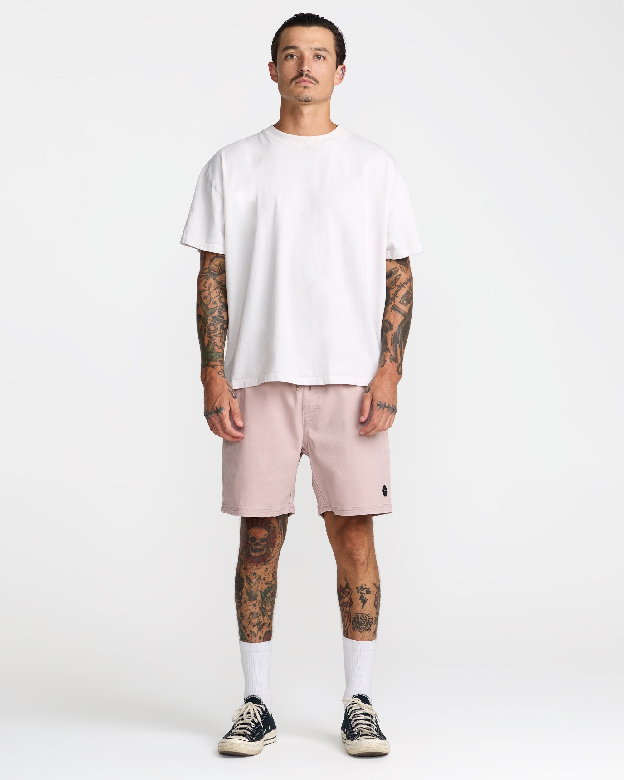 Escape Elastic Shorts - Pale Mauve | RVCA outlet