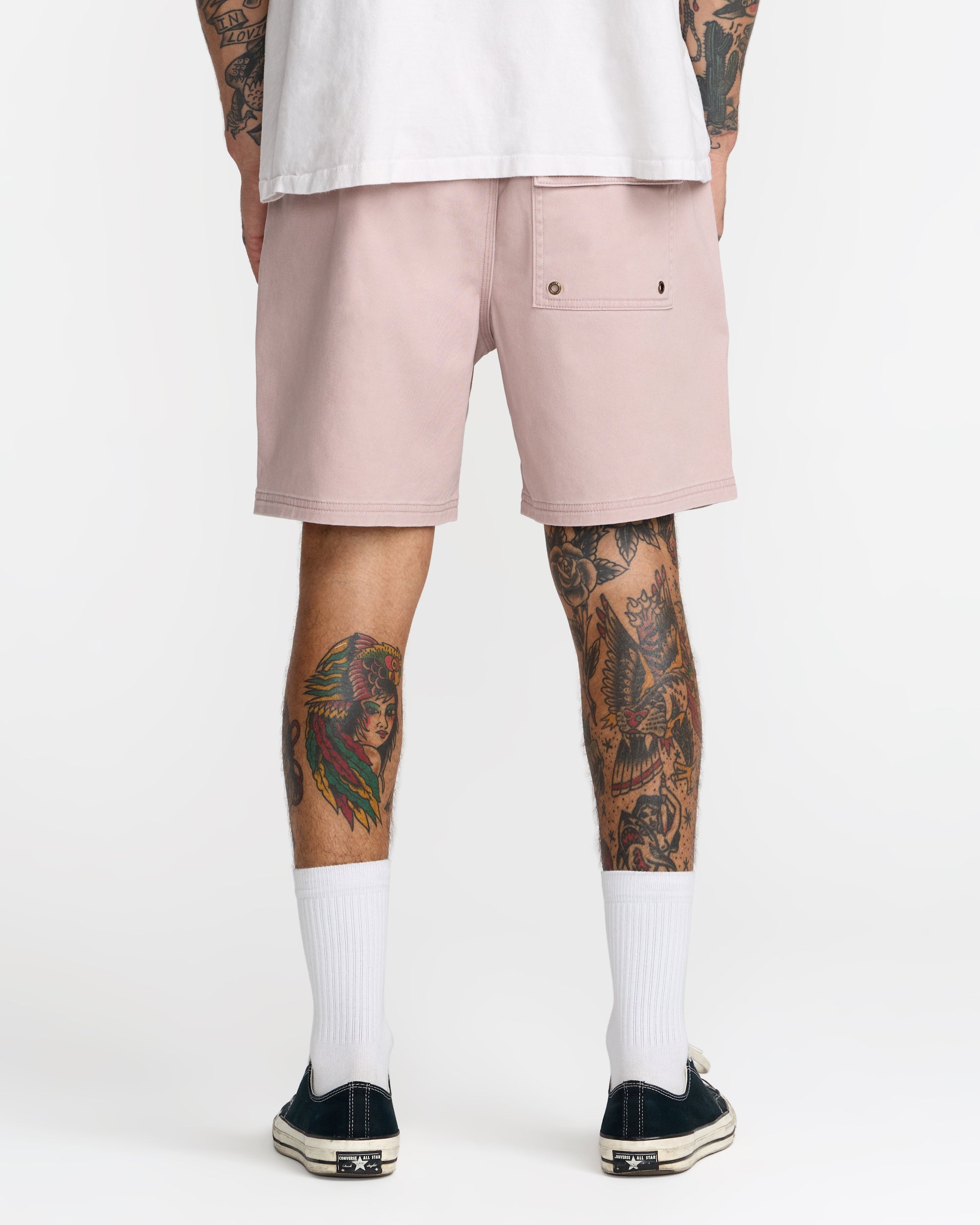 Escape Elastic Shorts - Pale Mauve | RVCA outlet