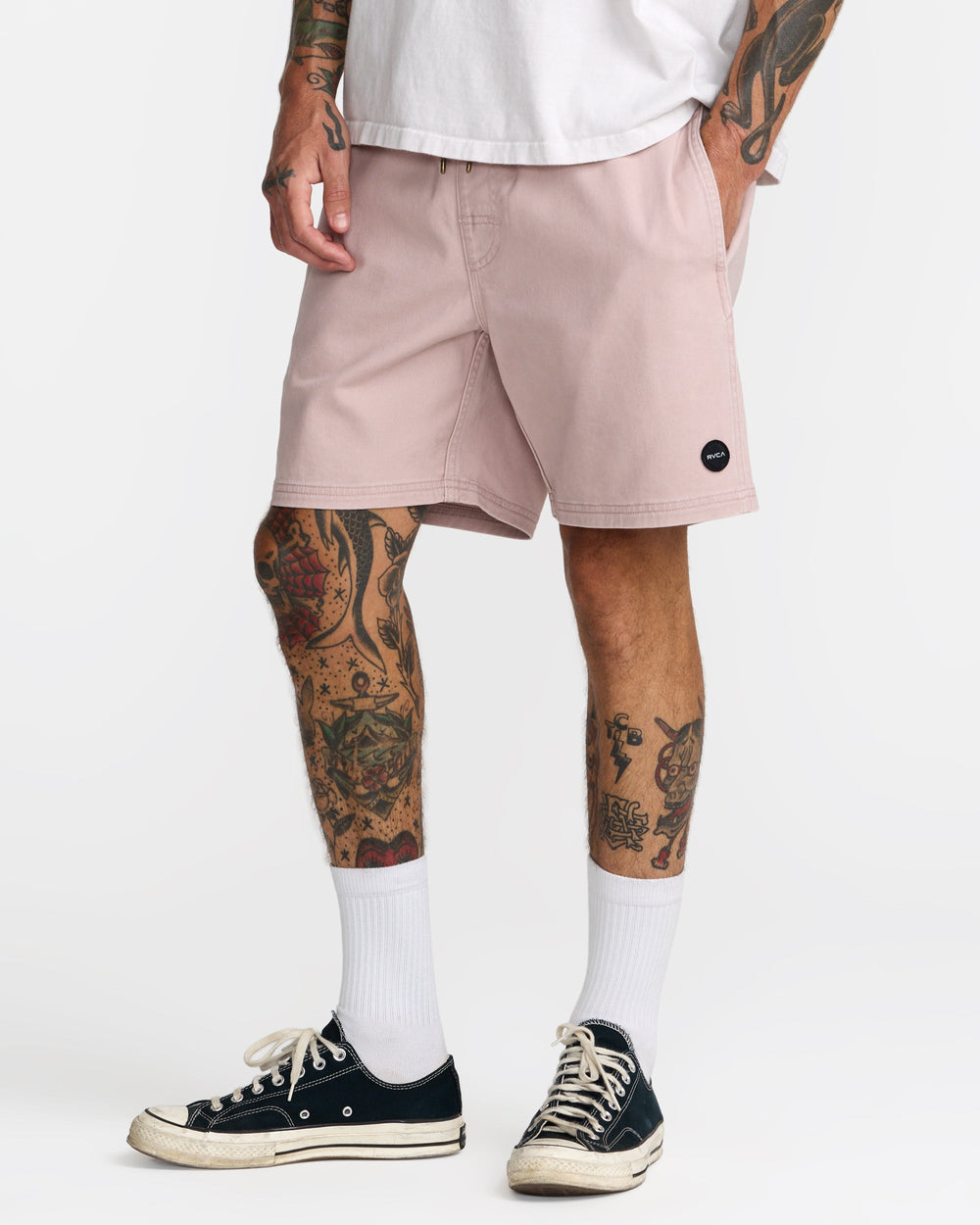 Escape Elastic Shorts - Pale Mauve | RVCA outlet