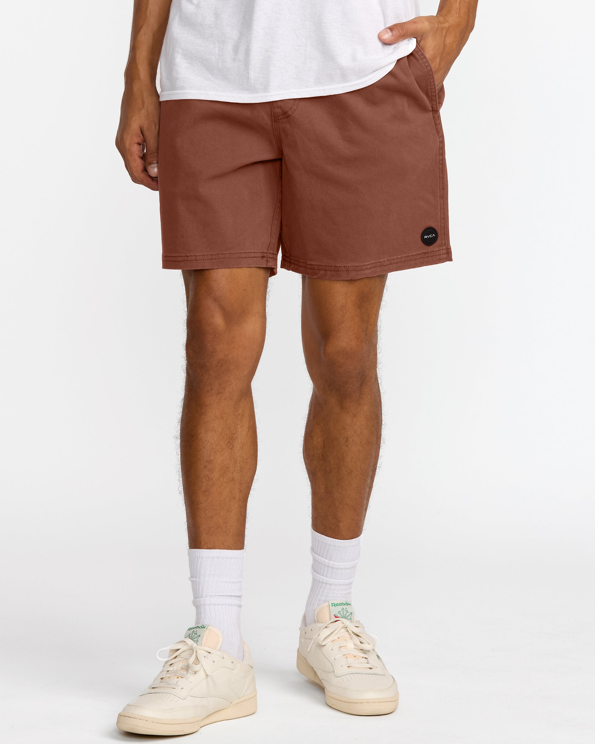 Escape Elastic Short - Red Earth | RVCA sale