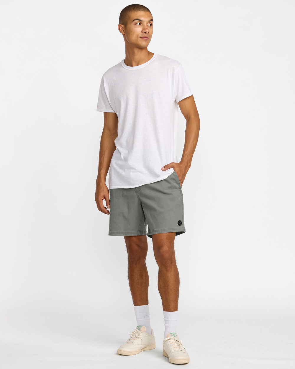 Escape Elastic Short - Sage Leaf | RVCA on sale