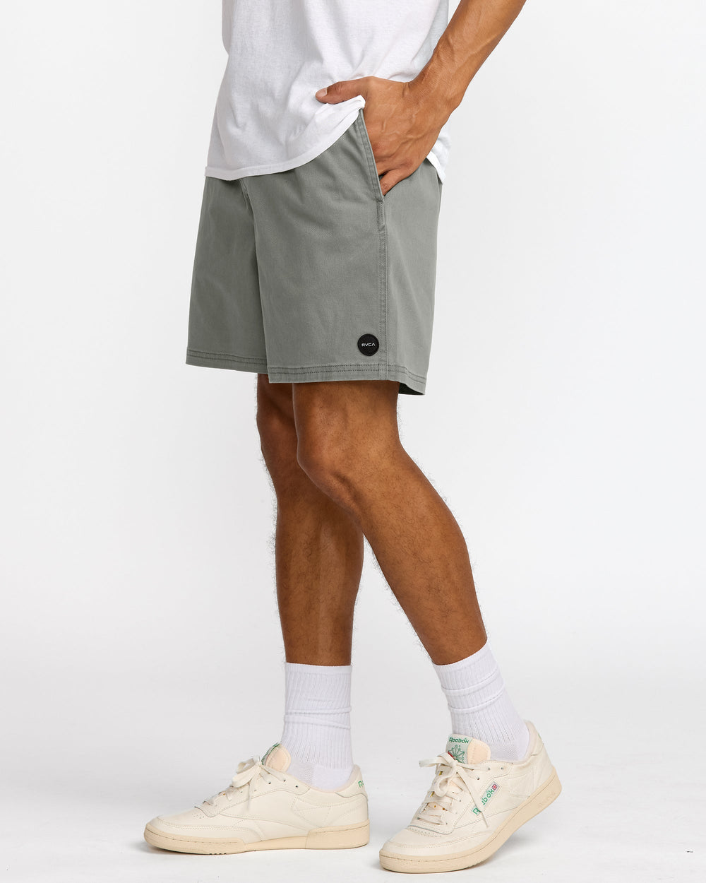 Escape Elastic Short - Sage Leaf | RVCA on sale
