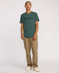 Big RVCA Short Sleeve Tee - Balsam Green | RVCA sale