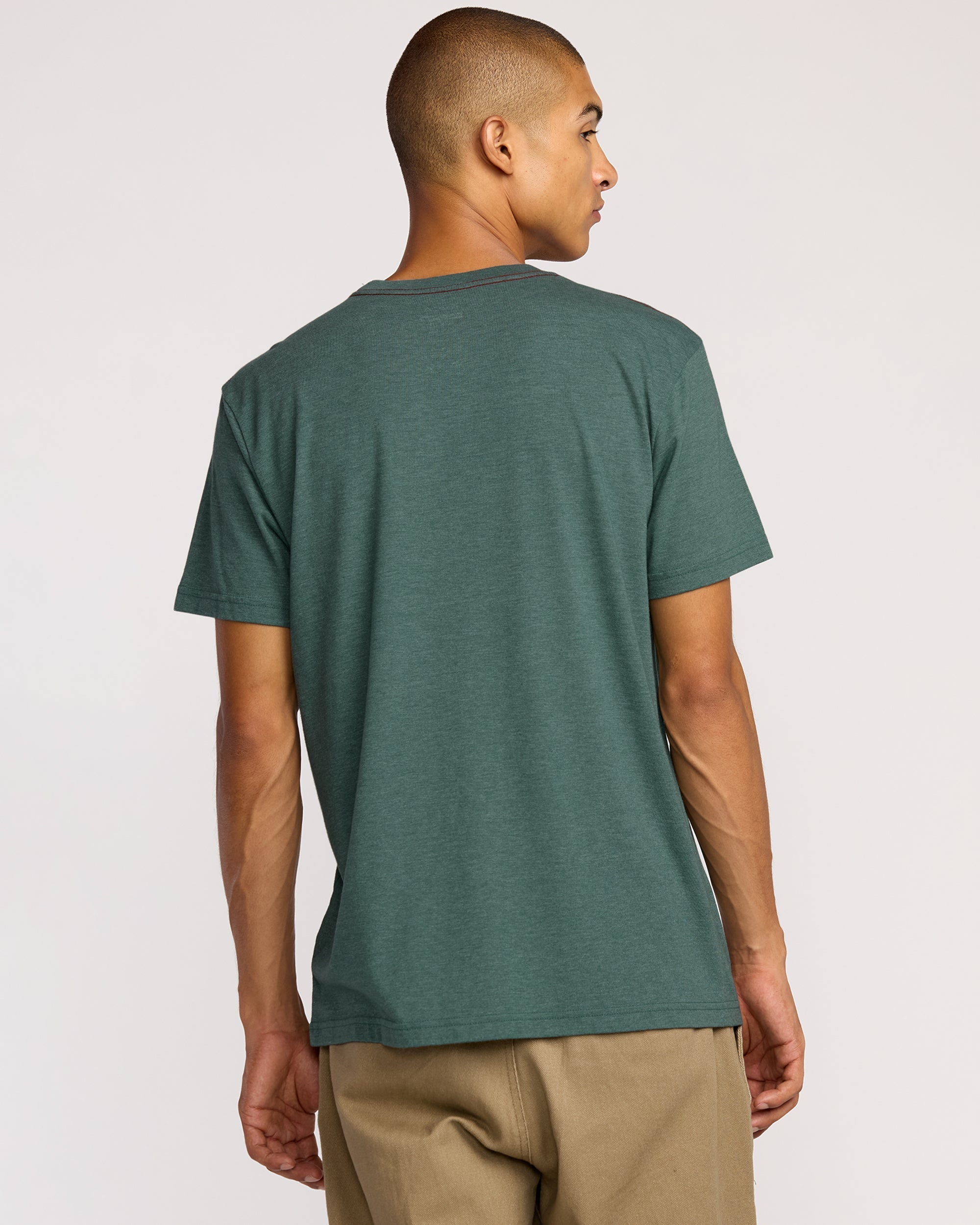 Big RVCA Short Sleeve Tee - Balsam Green | RVCA sale