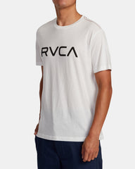 Big RVCA Short Sleeve Tee - Antique White | RVCA on sale